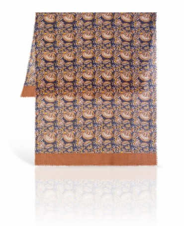 Палантин Унисекс W70.TW4-SK29/BLUE.YELL